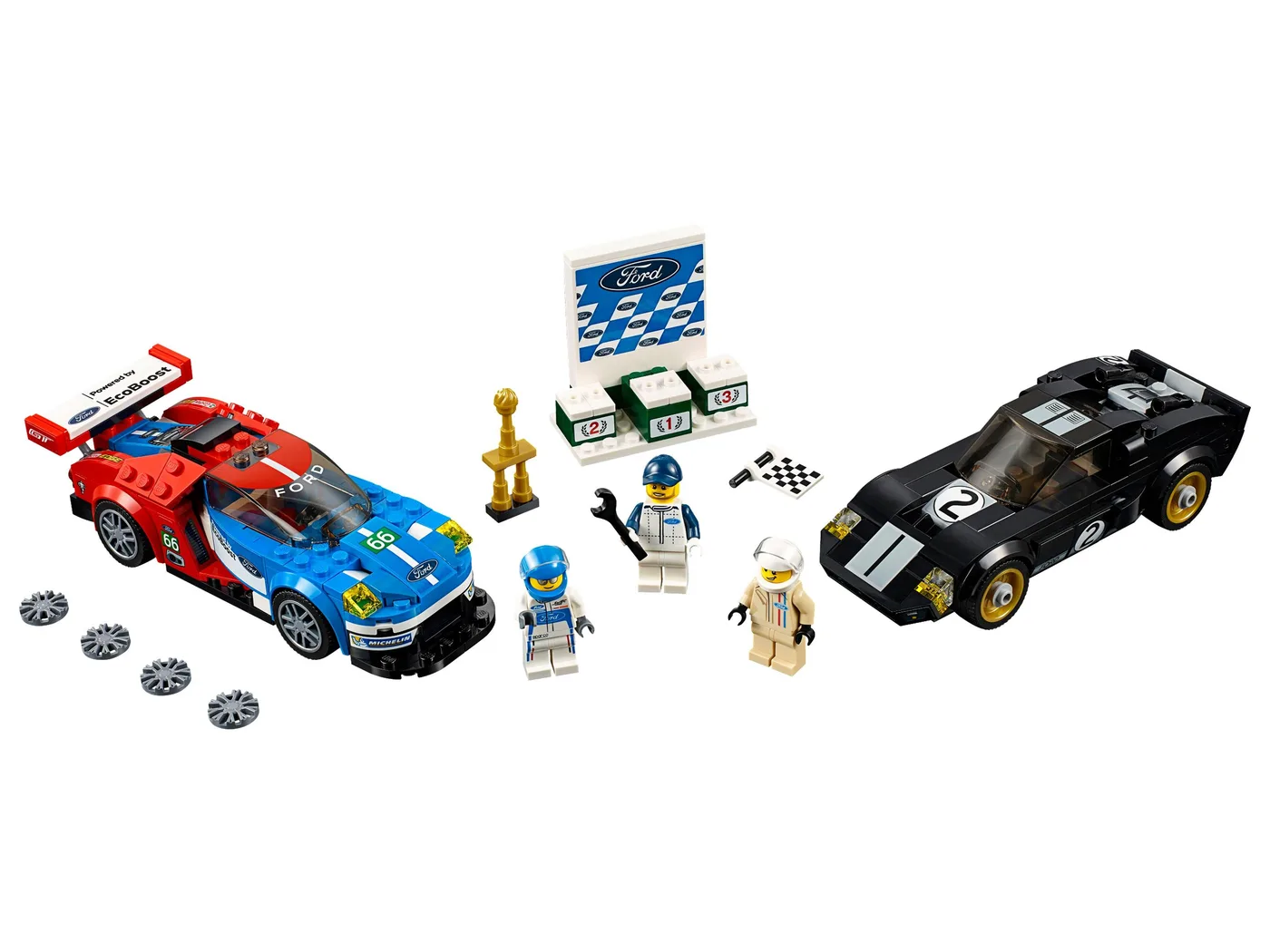 LEGO 75881 2016 Ford GT et 1966 Ford GT40 - prix | Brick Broker