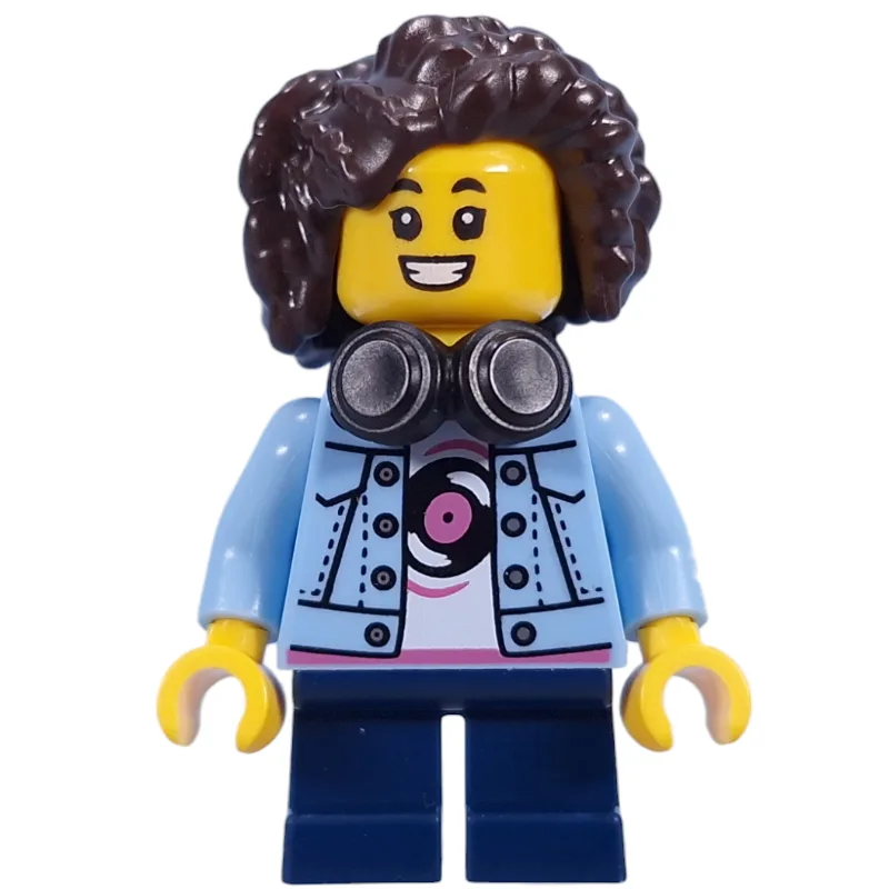 Kid - Bright Light Blue Torso, Dark Blue Legs… — minifigurine LEGO | Brick Broker