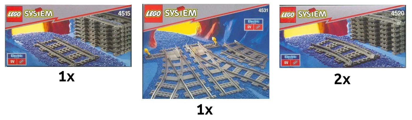 LEGO Kit de Piste Spécial (K4520-1) - prix | Brick Broker