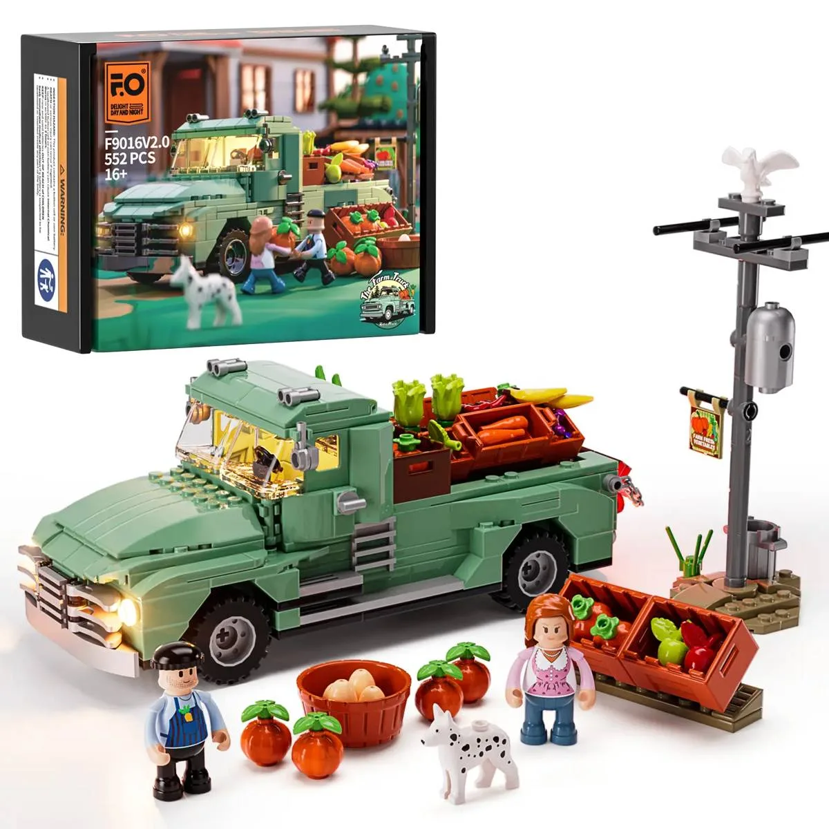 Lumibricks Camion de ferme (LUMI-F9016) - prix | Brick Broker