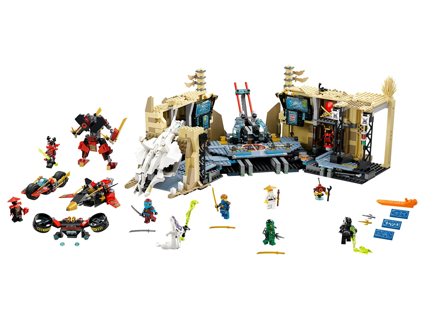 LEGO 70596 La caverne du chaos du Samouraï X - prix | Brick Broker