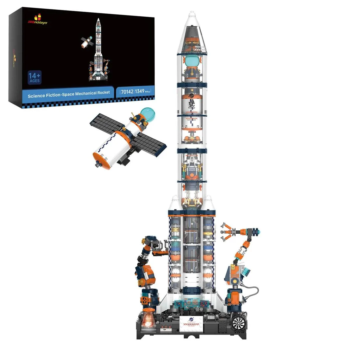 JMBricklayer Fusée mécanique spatiale (JMB-70142) - prix | Brick Broker