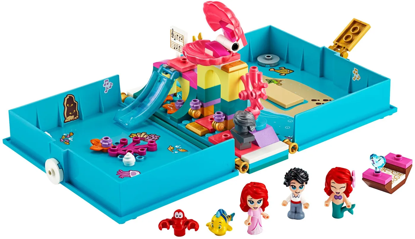 LEGO 43176 Les Aventures du Livre de Contes d'Ariel - prix | Brick Broker