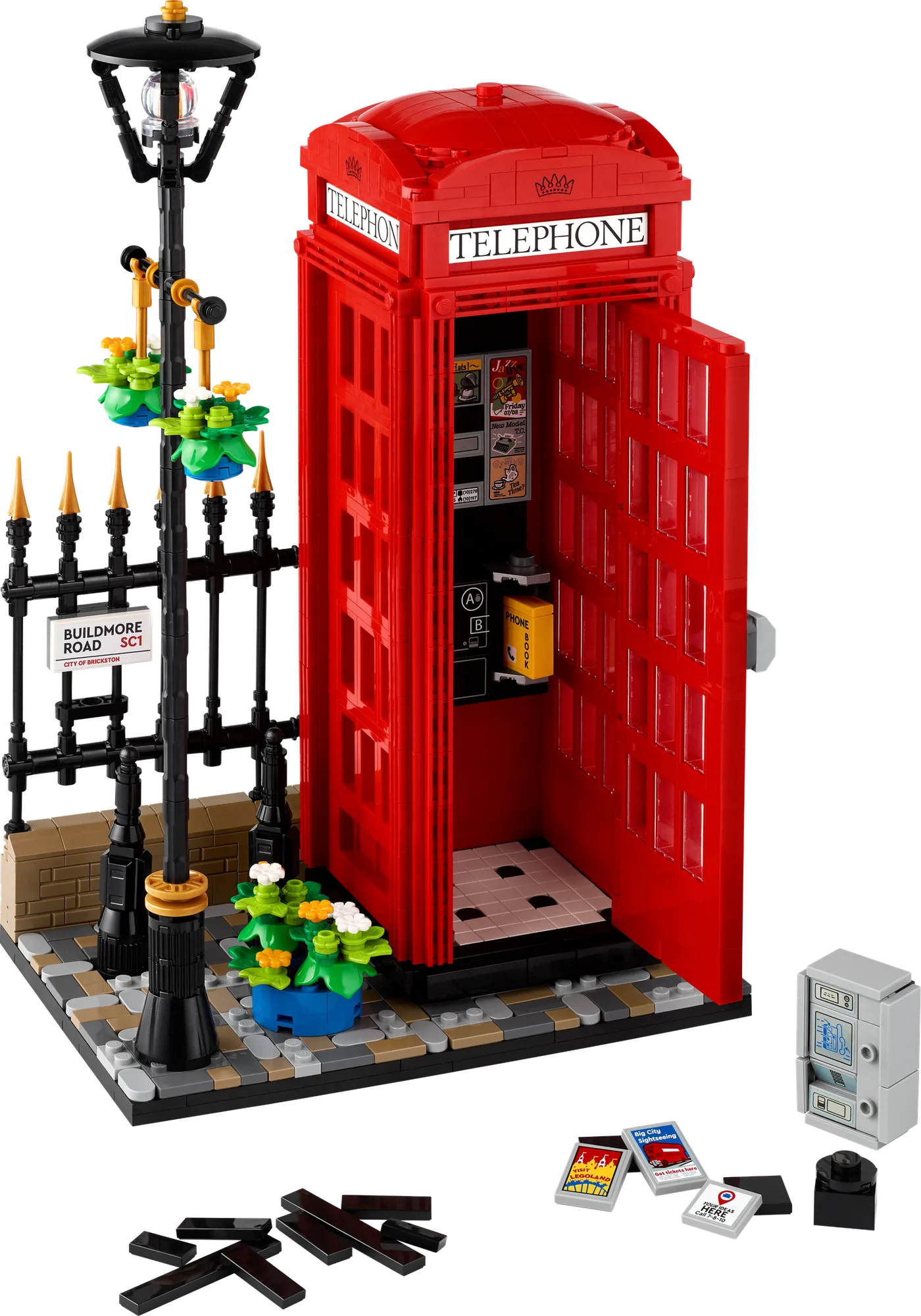 LEGO 21347 Cabine Téléphonique Rouge de Londres - prix | Brick Broker