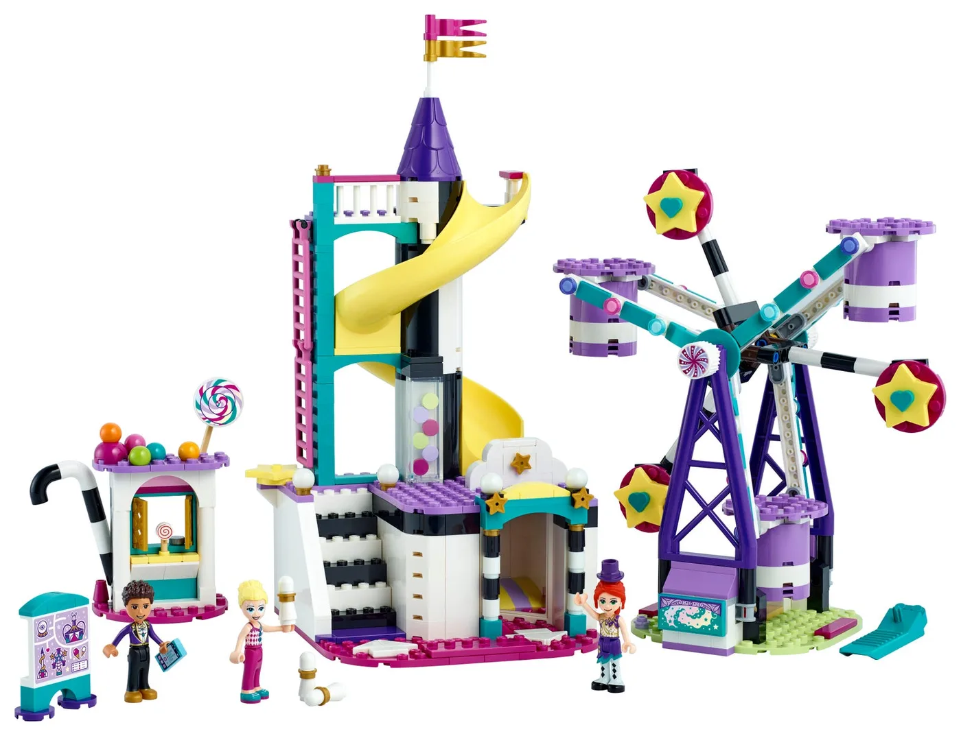 LEGO 41689 Grande roue et toboggan magiques - prix | Brick Broker
