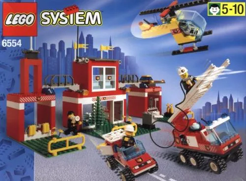 LEGO 6554 Brigade des pompiers - prix et où acheter | Brick Broker