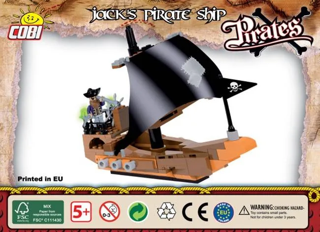 COBI Bateau pirate de Jack (COBI-6019) - prix | Brick Broker