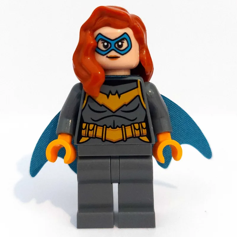 Batgirl, Dark Bluish Gray Suit, Blue Eyemask — minifigurine LEGO | Brick Broker