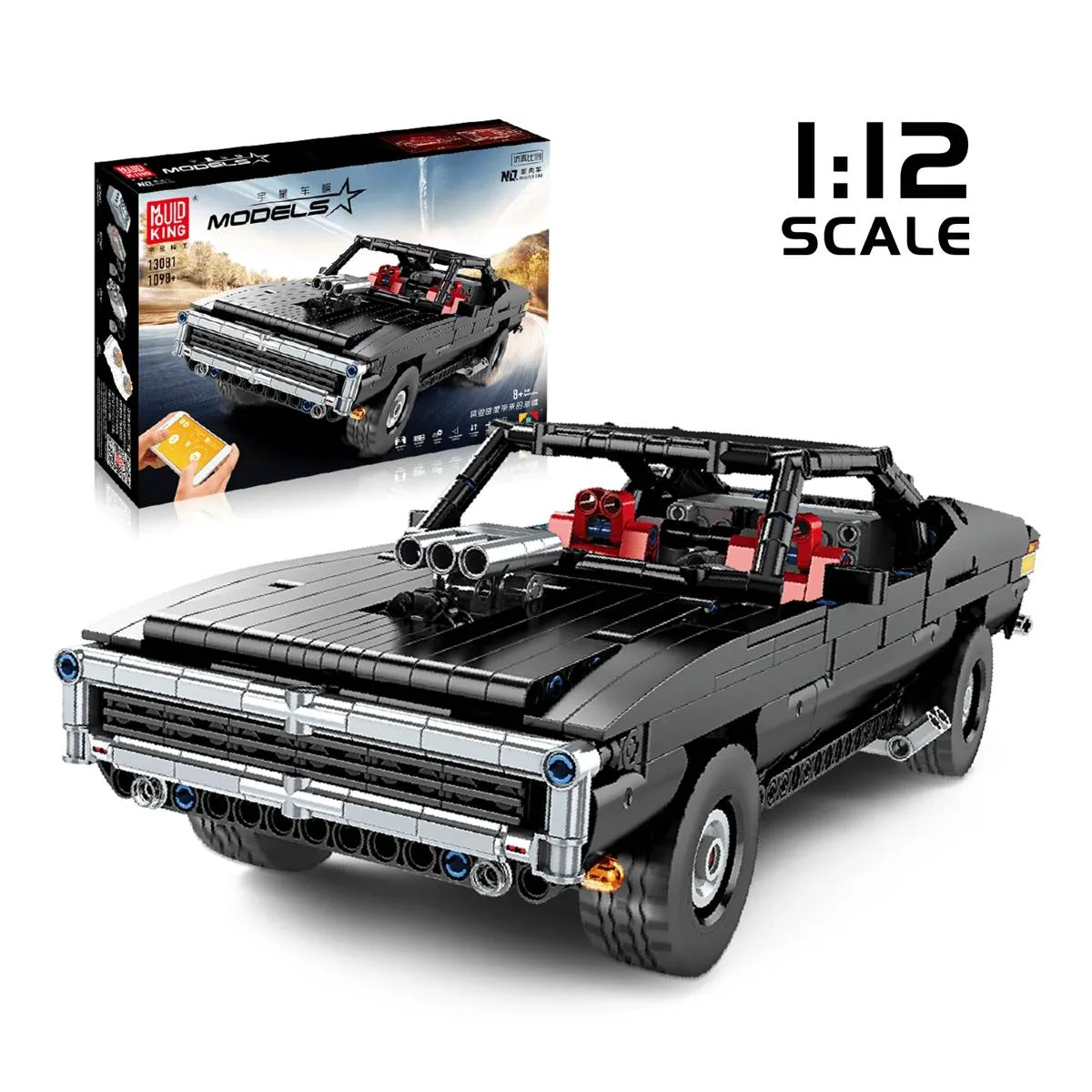 Mould King Voiture de muscle (MOU-13081) - prix | Brick Broker