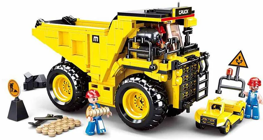 Sluban Camion benne (SLB-M38-B0806) - prix | Brick Broker