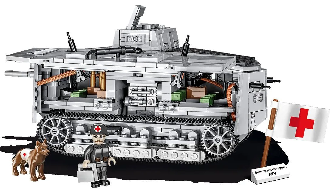COBI Sturmpanzerwagen A7V (COBI-2989) - prix | Brick Broker