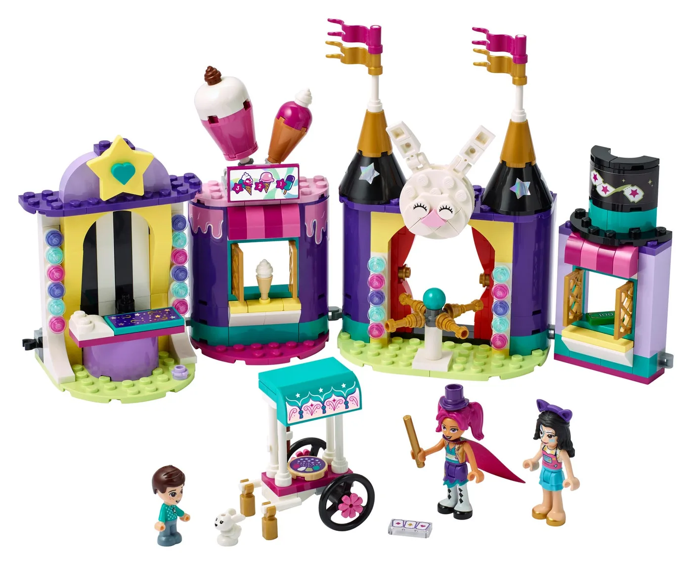 LEGO 41687 Stands de fête foraine magique - prix | Brick Broker