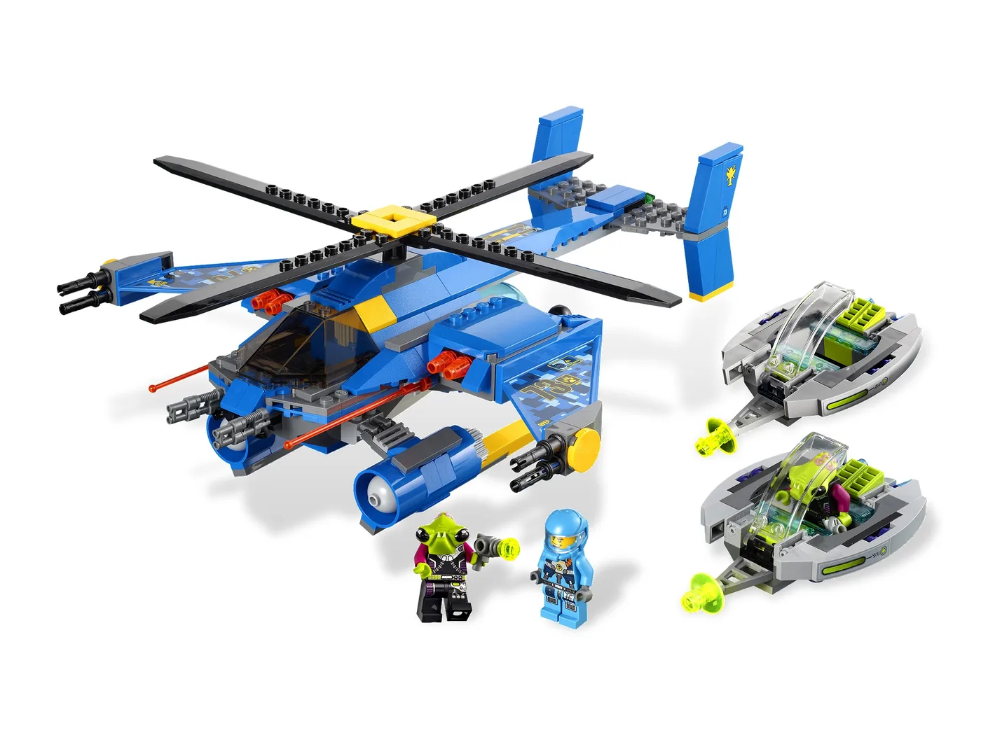 LEGO 7067 Rencontre en hélicoptère à réaction - prix | Brick Broker