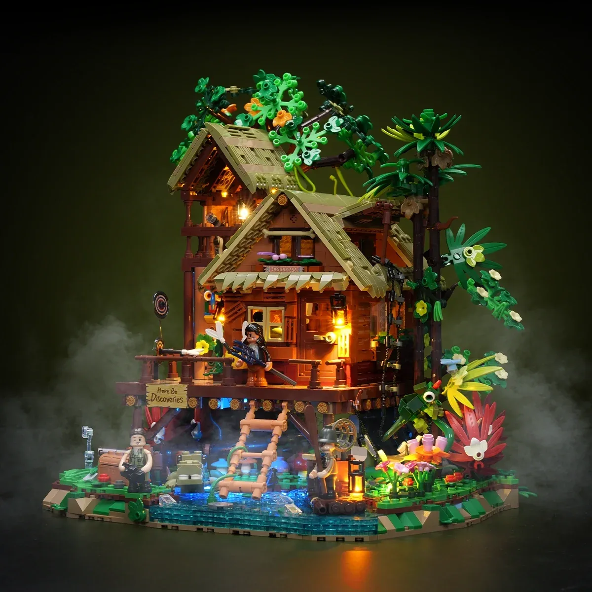 Lumibricks Cabine de forêt brumeuse (LUMI-10015) - prix | Brick Broker