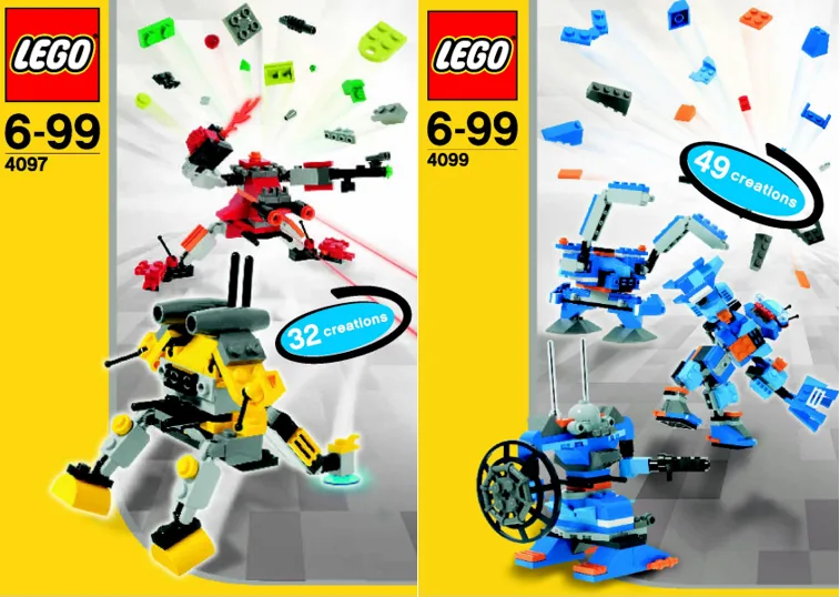 LEGO 65422 Pack combiné Robots - prix et où acheter | Brick Broker