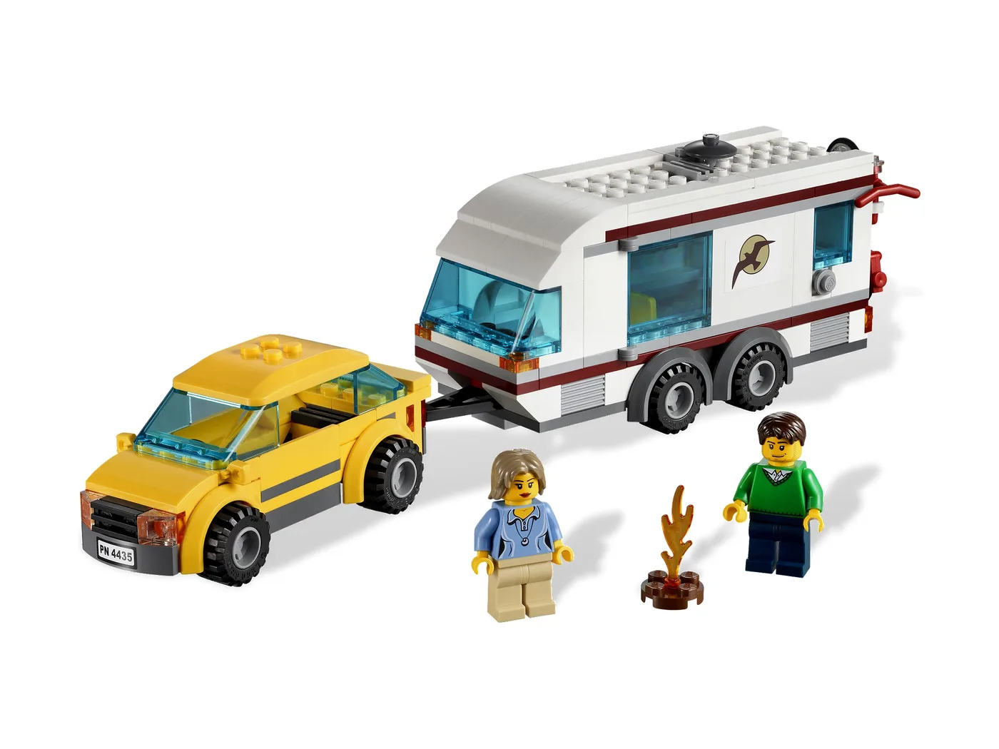 LEGO 4435 Voiture et Caravane - prix et où acheter | Brick Broker