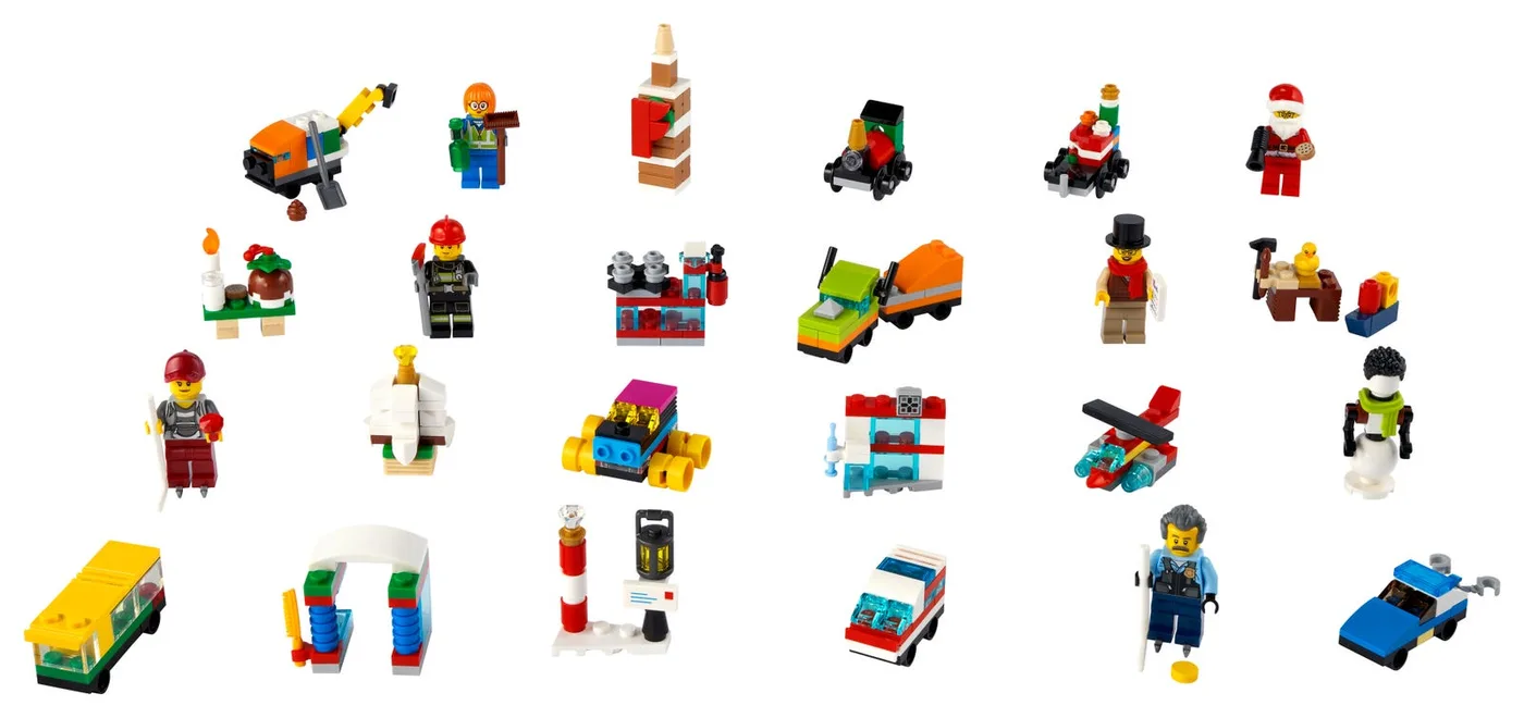 60303 Calendrier de l'Avent LEGO City 2021 - prix | Brick Broker