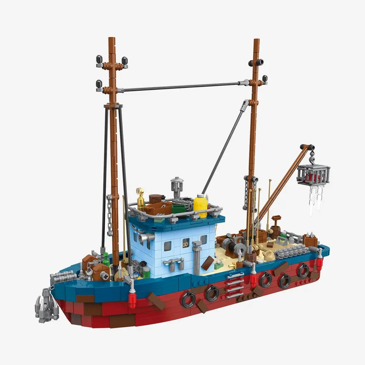 BlueBrixx Vieux bateau de pêche (BB-109721) - prix | Brick Broker