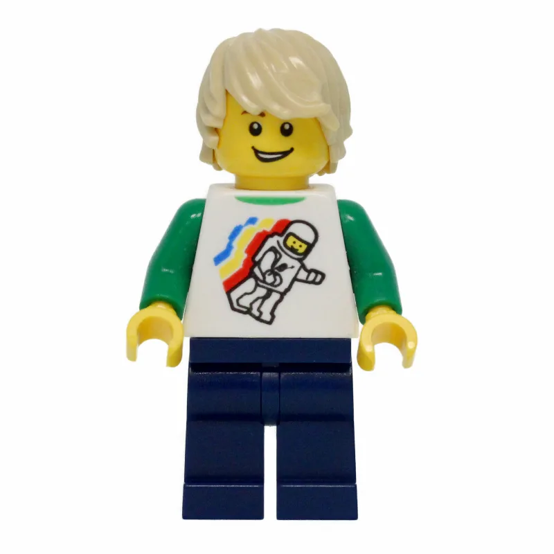 White Torso, Classic Space Figure, Dark Blue… — minifigurine LEGO | Brick Broker