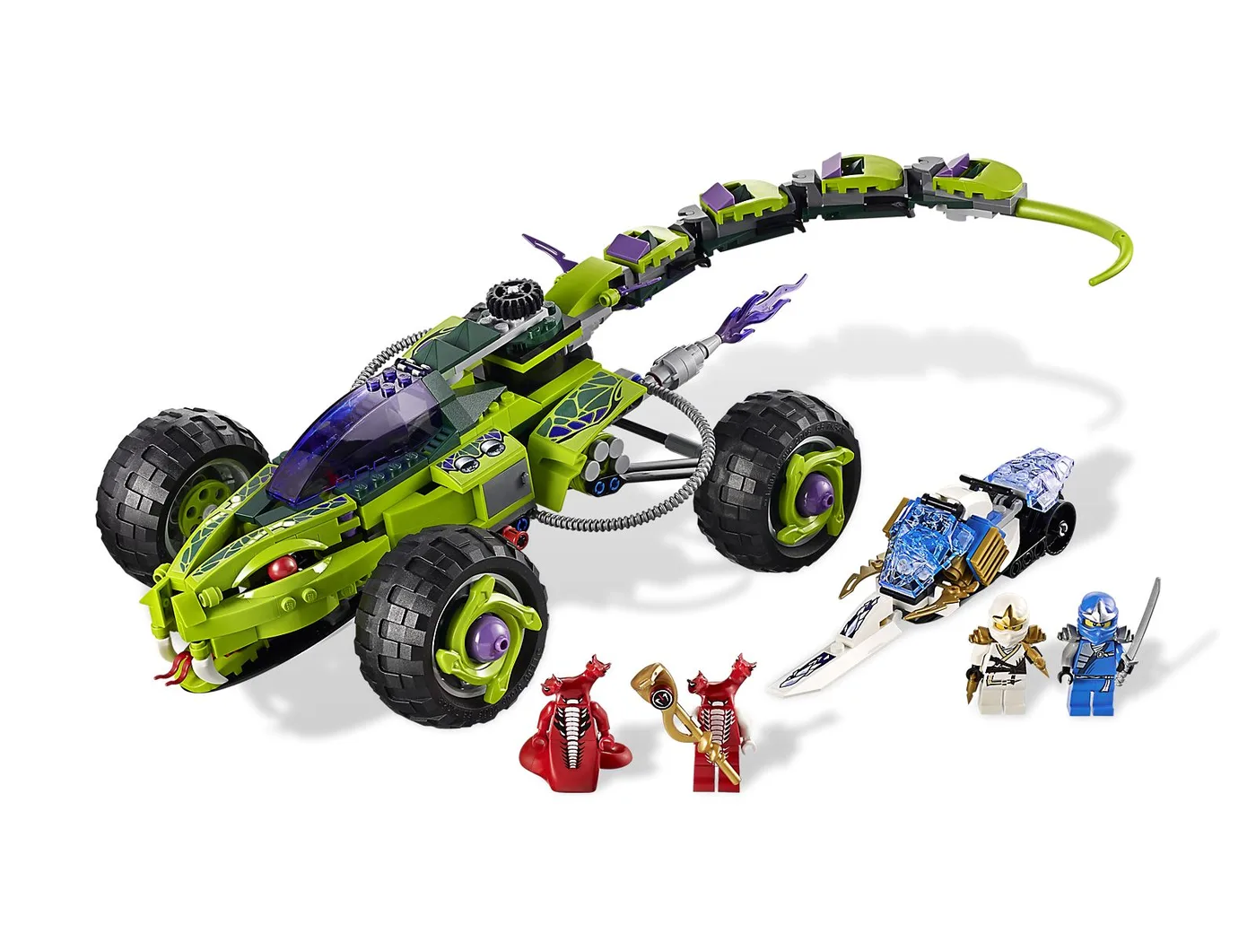LEGO 9445 L'embuscade du camion Fangpyre - prix | Brick Broker