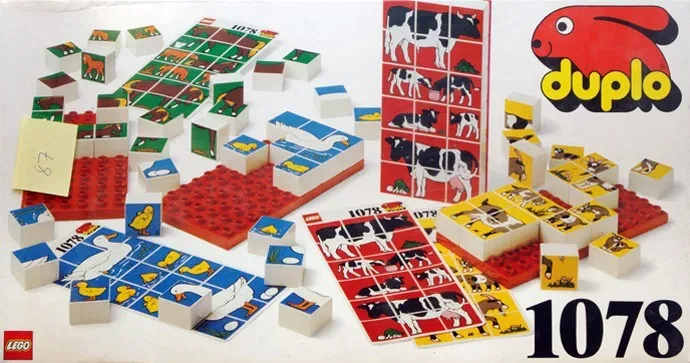 LEGO 1078 Puzzle Mosaïque d'Animaux - prix | Brick Broker