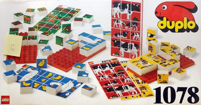 LEGO 1078 Puzzle Mosaïque d'Animaux - prix | Brick Broker