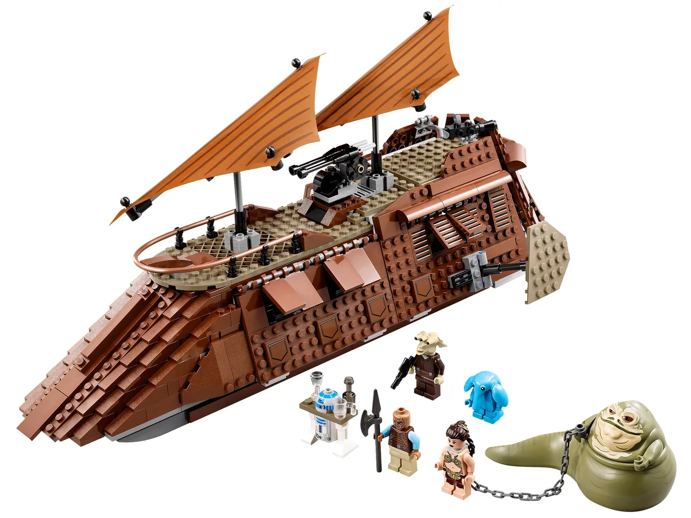 LEGO 75020 La Barge à Voile de Jabba - prix | Brick Broker