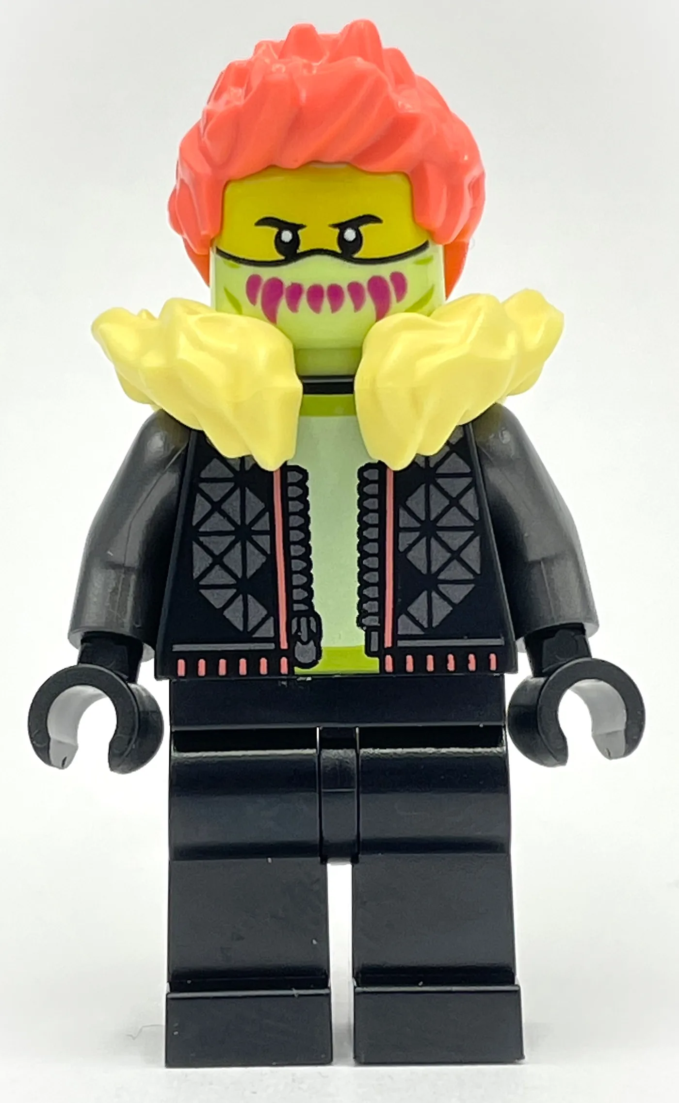 Black Torso, Black Legs, Bright Light Yellow… — minifigurine LEGO | Brick Broker