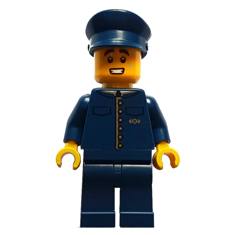 Porter, Dark Blue Uniform — dans quels sets LEGO ? (fig-014478) | Brick Broker