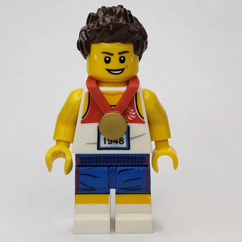 Relay Runner, Team GB (CMF) — dans quels sets LEGO ? (fig-001371) | Brick Broker