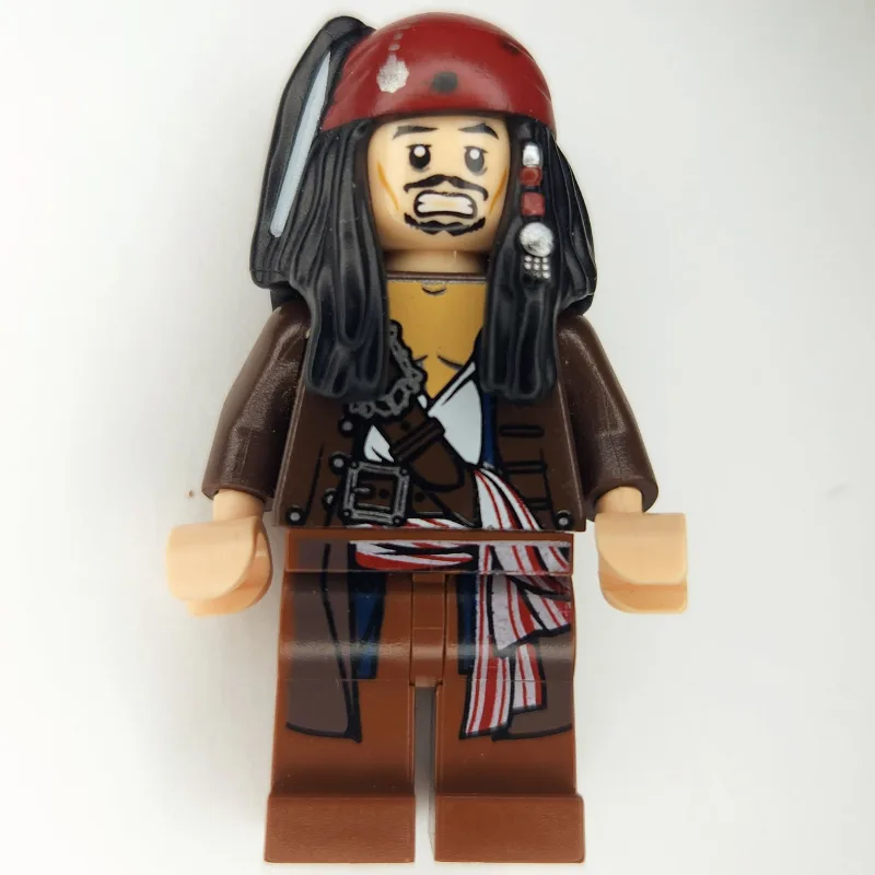 Captain Jack Sparrow with Open Jacket — dans quels sets LEGO ? (fig-002036) | Brick Broker