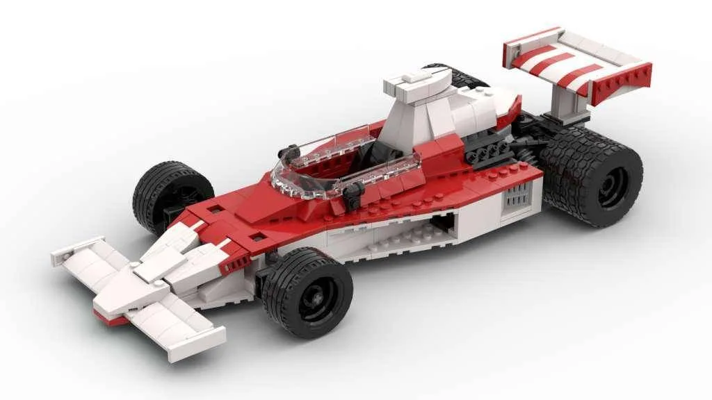 BlueBrixx 1974 Formula Racer white/red (BB-103394) - prix | Brick Broker
