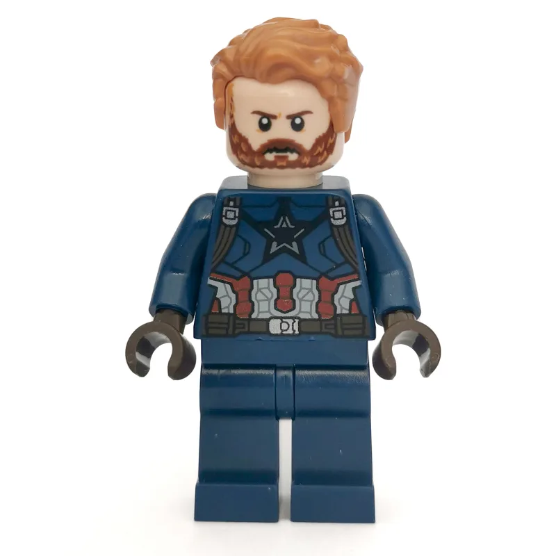 Captain America with Beard — dans quels sets LEGO ? (fig-005440) | Brick Broker