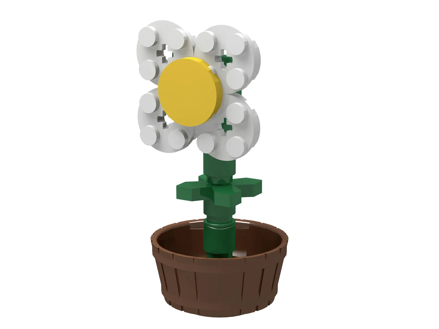 LEGO Fleur en pot (MMMB008-1) - prix et où acheter | Brick Broker