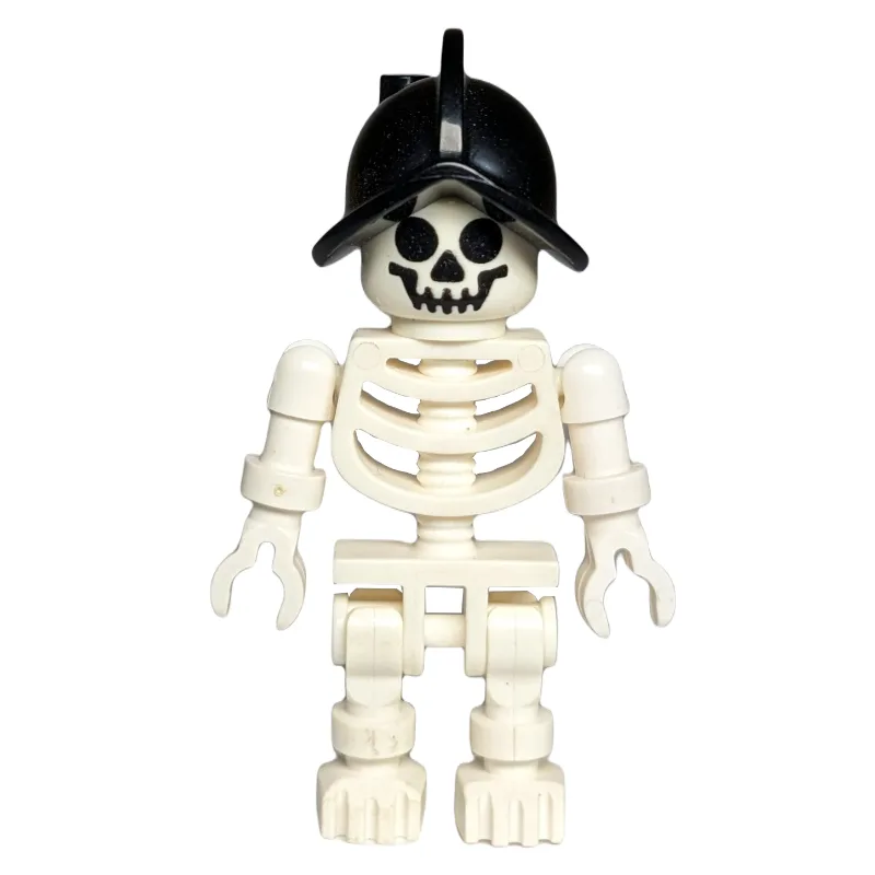 Skeleton, Standard Face, Conquistador Helmet — minifigurine LEGO | Brick Broker