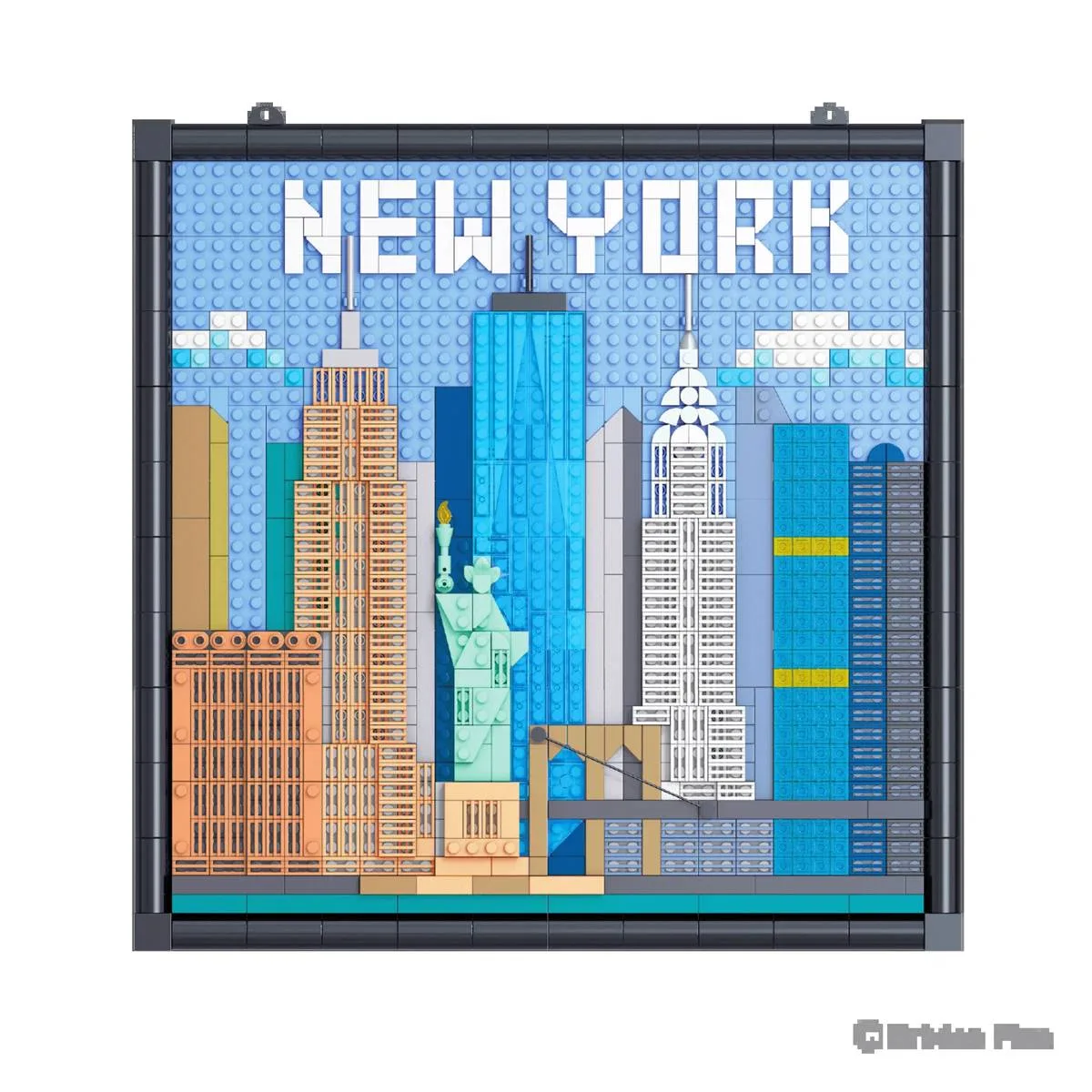 BRIXIES Skyline de New York (BRIXIES-222.027) - prix | Brick Broker
