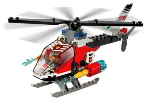 LEGO 7238 Hélicoptère de pompiers - prix | Brick Broker