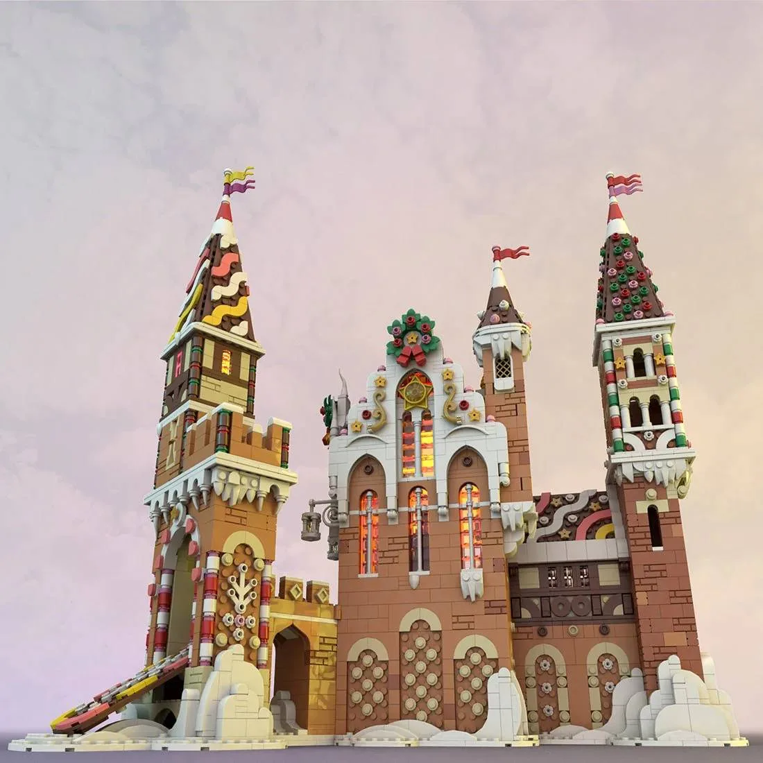 LesDiy Château d'hiver médiéval (LESDIY-3454126) - prix | Brick Broker