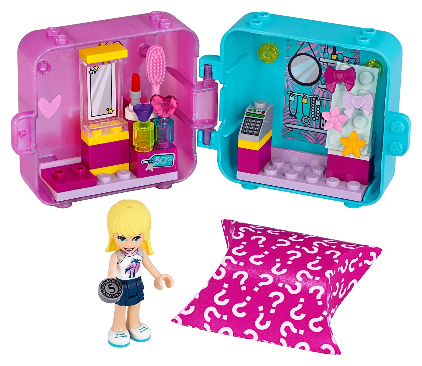 LEGO 41406 Le cube de jeu shopping de Stephanie - prix | Brick Broker