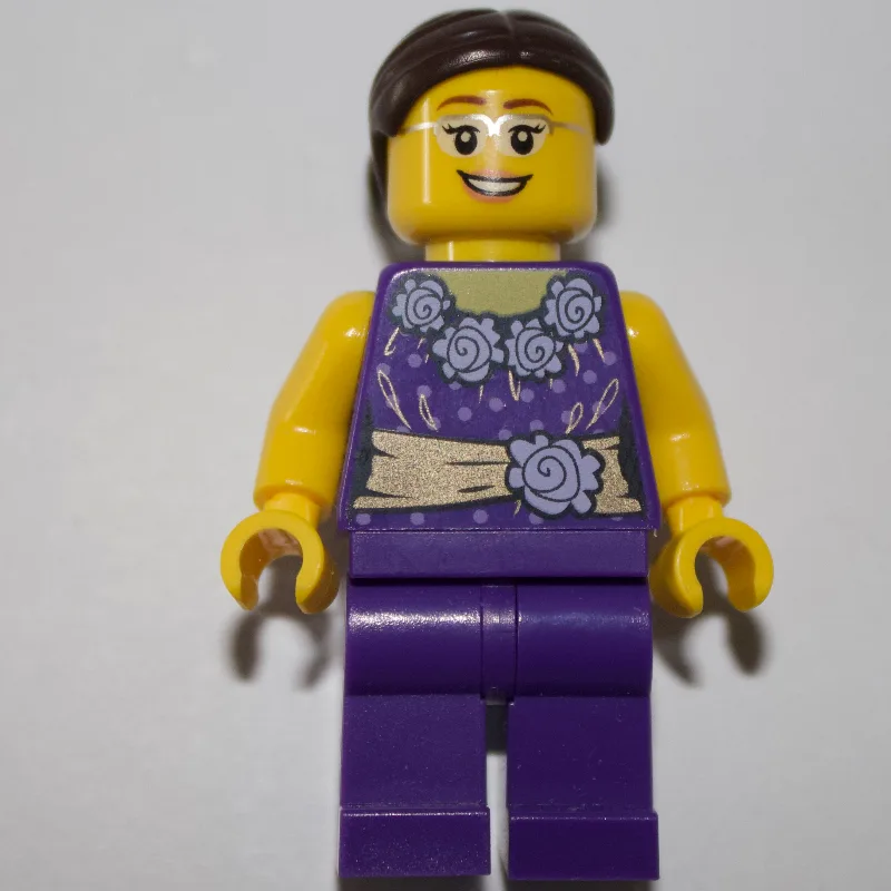Dark Purple Torso, Dark Purple Legs, Dark Bro… — minifigurine LEGO | Brick Broker