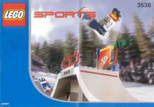 LEGO 3536 Compétition de snowboard Big Air - prix | Brick Broker