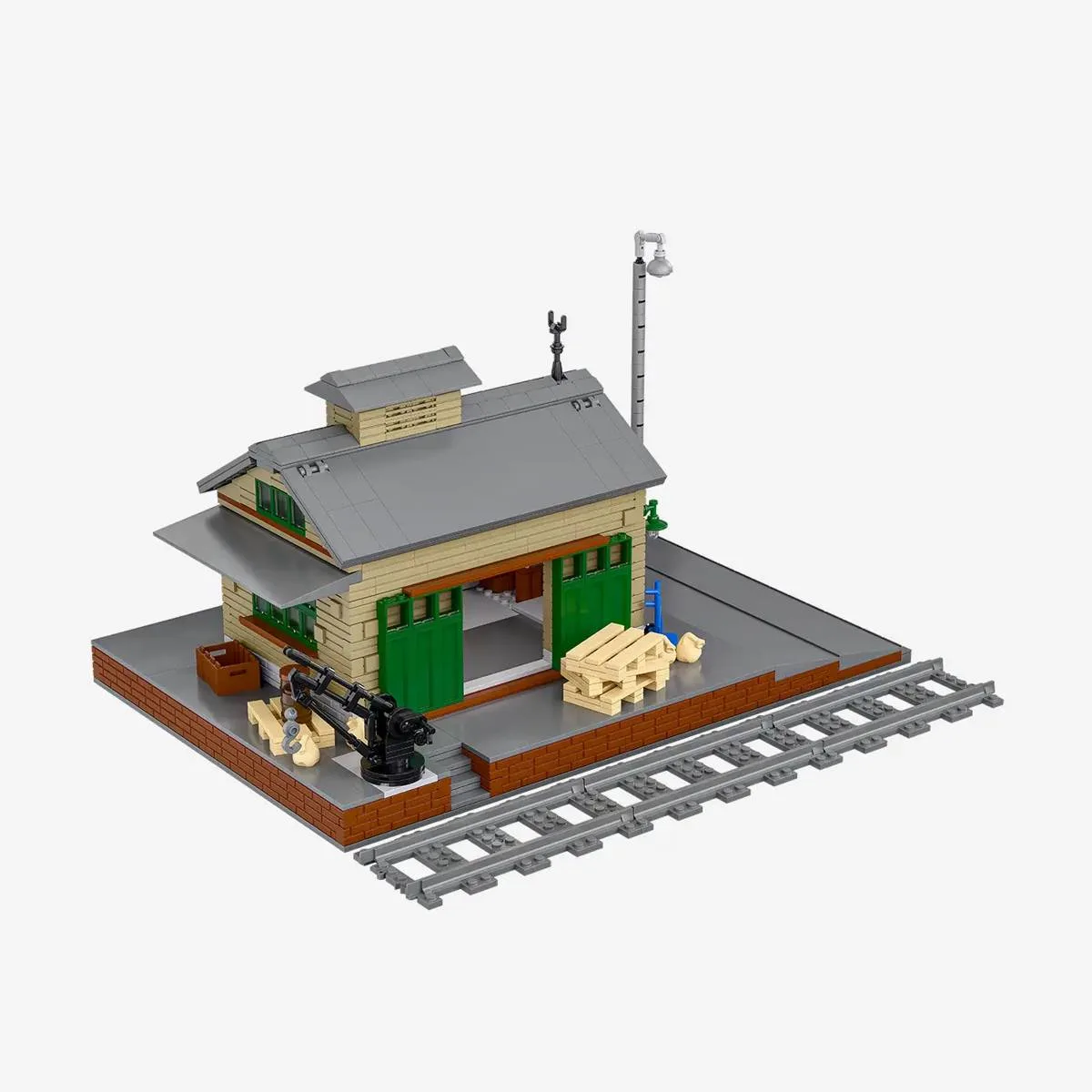 BlueBrixx Hangar à marchandises (BB-109417) - prix | Brick Broker