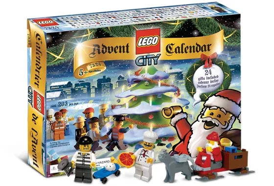 LEGO 7324 Calendrier de l'Avent City 2005 - prix | Brick Broker