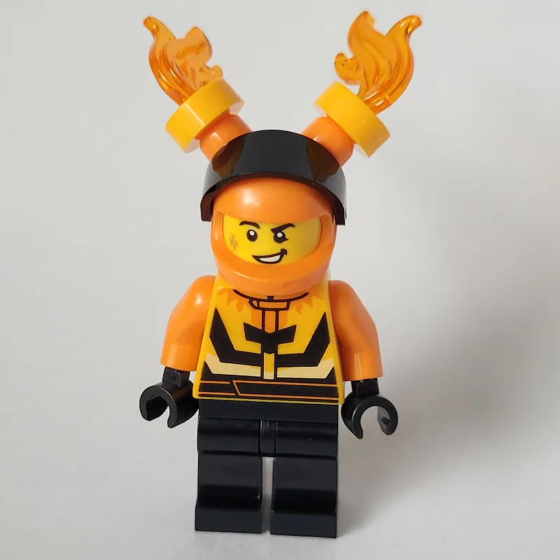 Stunt Rider, Fire Suit — dans quels sets LEGO ? (fig-013585) | Brick Broker