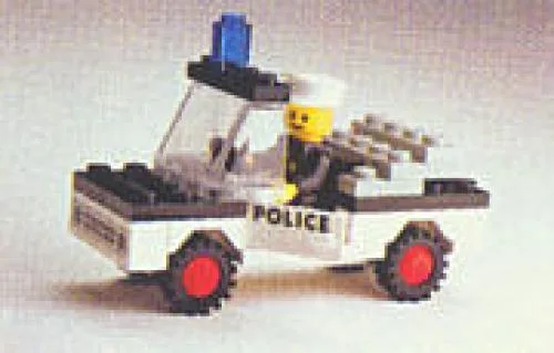 LEGO 621 Voiture de Police - prix et où acheter | Brick Broker