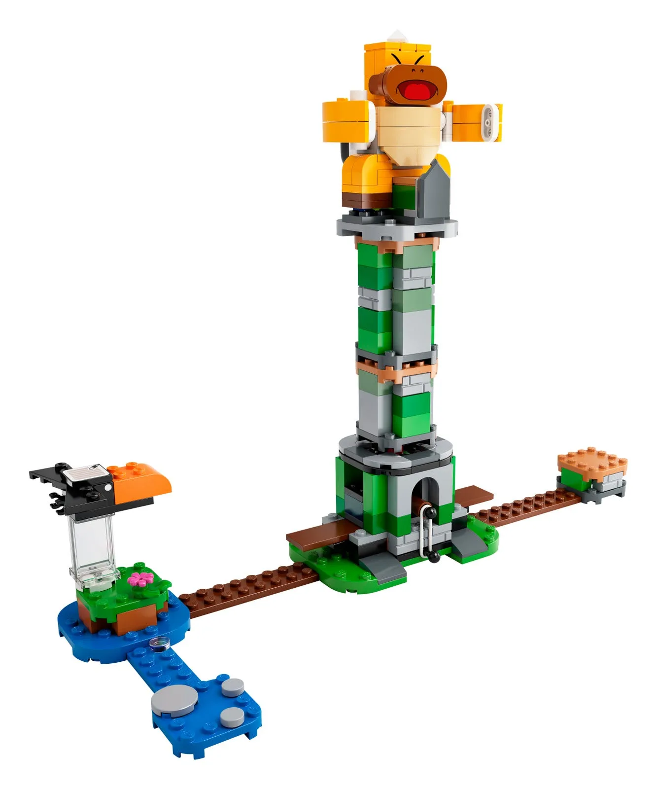 LEGO 71388 Ensemble d'extension Tour de chute Boss Sumo Bro - prix | Brick Broker