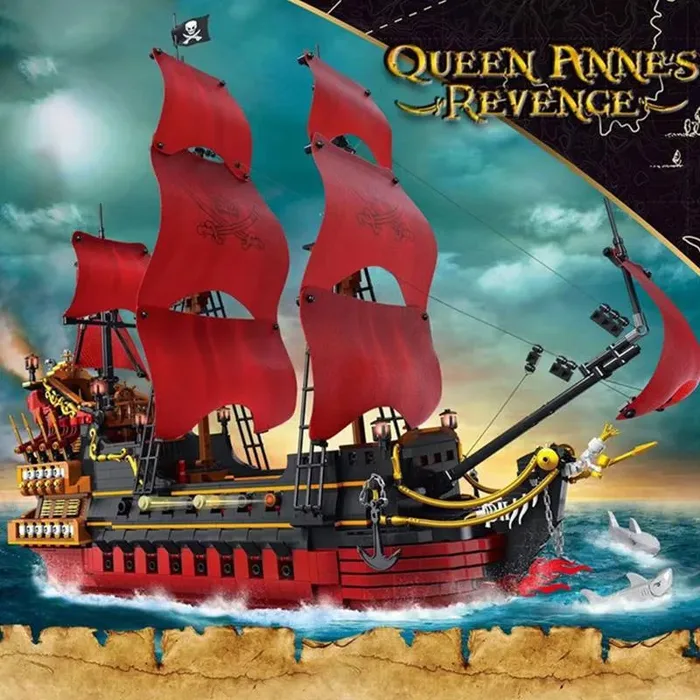 DK Le Bateau Pirate de la Reine Anne (DK-6002) - prix | Brick Broker