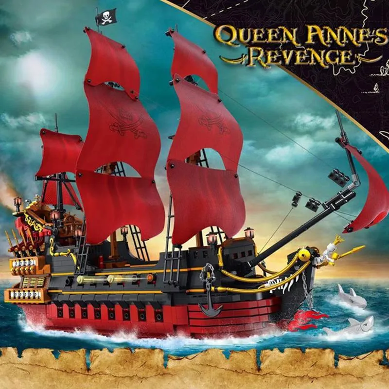 DK Le Bateau Pirate de la Reine Anne (DK-6002) - prix | Brick Broker