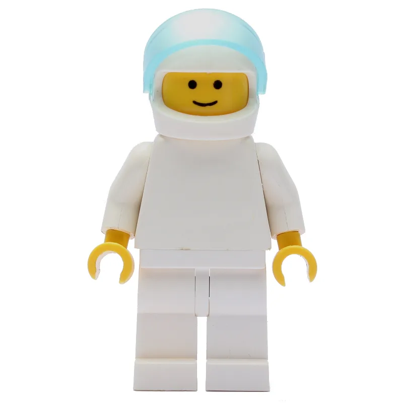 Man, Plain White, Helmet and Visor — dans quels sets LEGO ? (fig-008299) | Brick Broker