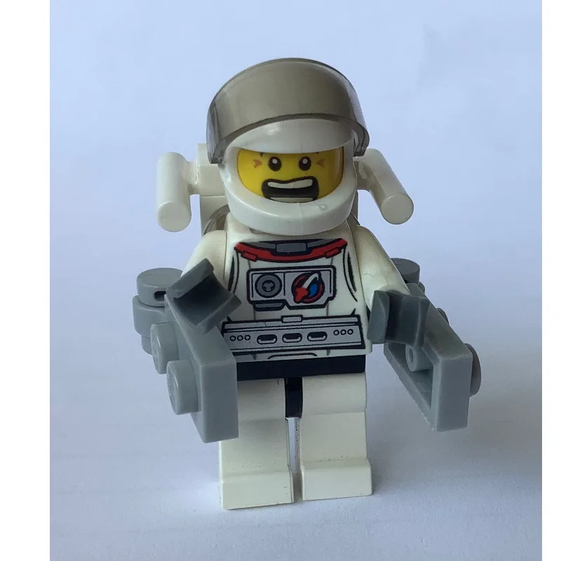 Astronaut - White Torso and Legs, Backpack — minifigurine LEGO | Brick Broker